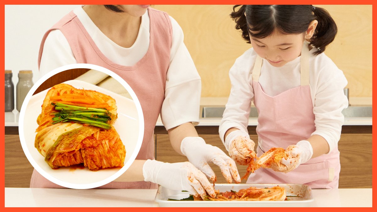[30분 완성] 아이가 한 겹씩 쌓고, 온가족이 먹는 마법의 김장 시간 