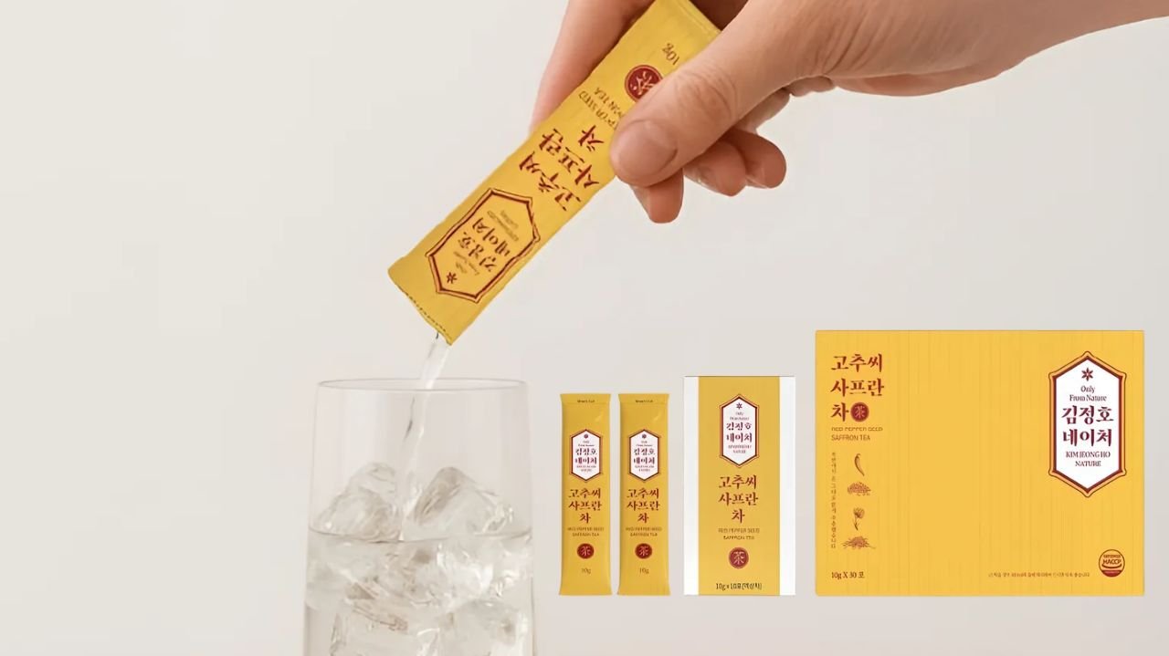 차를 마셔서 젊어진다고? 청정 영양군 고추씨사프란차