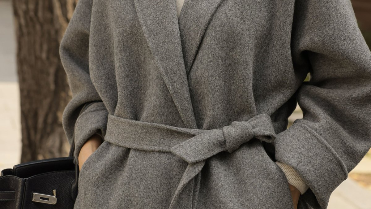 羊毛+羊绒高级面料，双款设计打造终身冬季大衣