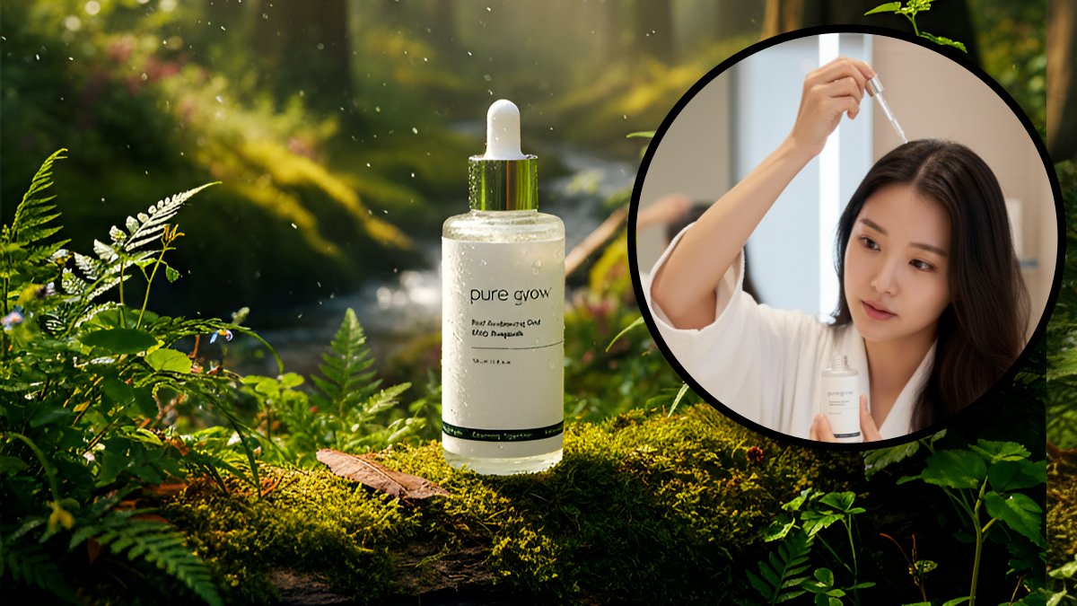 [防脱发精华] 7天见效，细软发丝自然生长！头皮深层护理精华