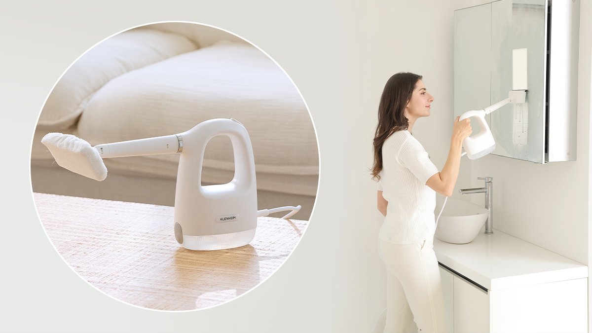 오직 물로만 99.9% 완벽한 살균! 초강력, 초고온 살균 스팀 청소기