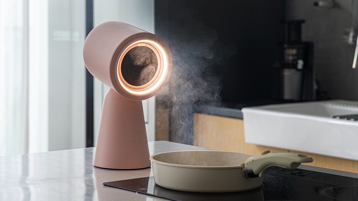 연기+냄새+유해물질 전부흡착+공기청정까지? <주방후드 혁신>노피 미니후드