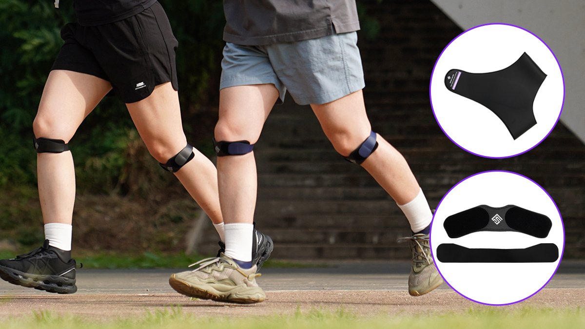 [国家队跑步教练冬训热销]专业跑步医用护膝护踝