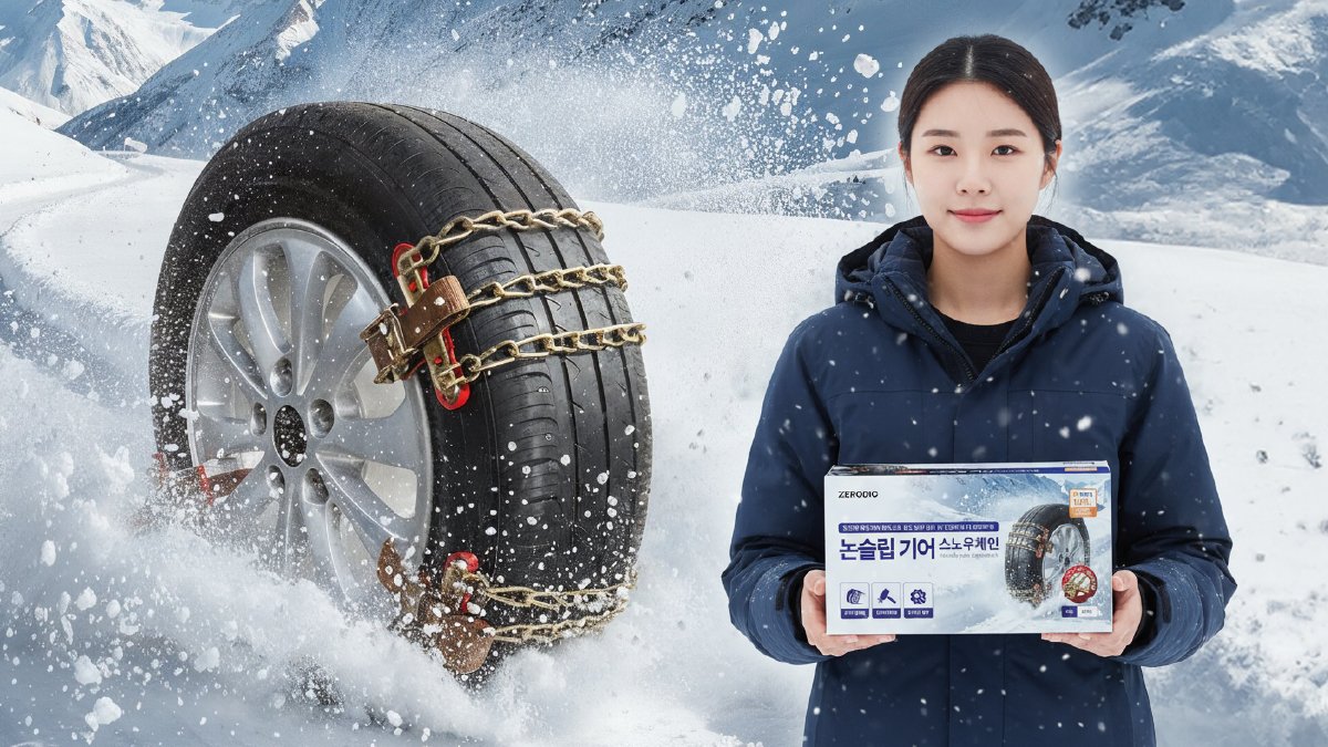 30秒轻松手装！冰雪路面驾驶无惧挑战。[ZeroDick 雪地链]