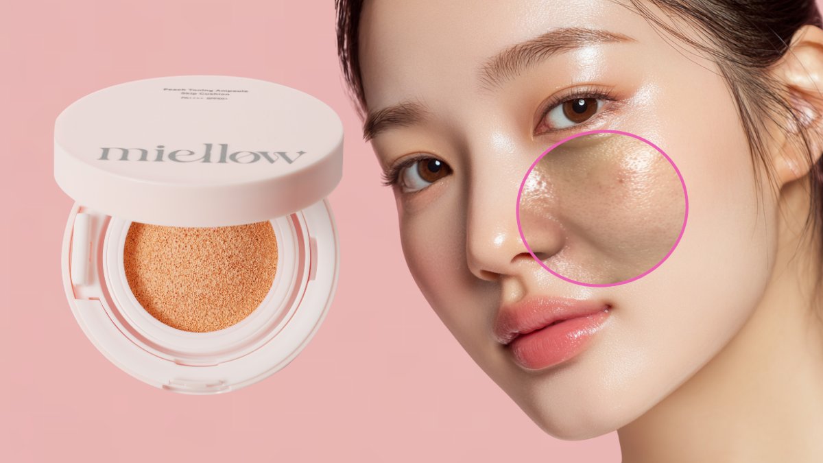 [쌩얼쿠션] 세수하자마자 쿠션 하나만 발라도 쌩얼이 더 예뻐요✨