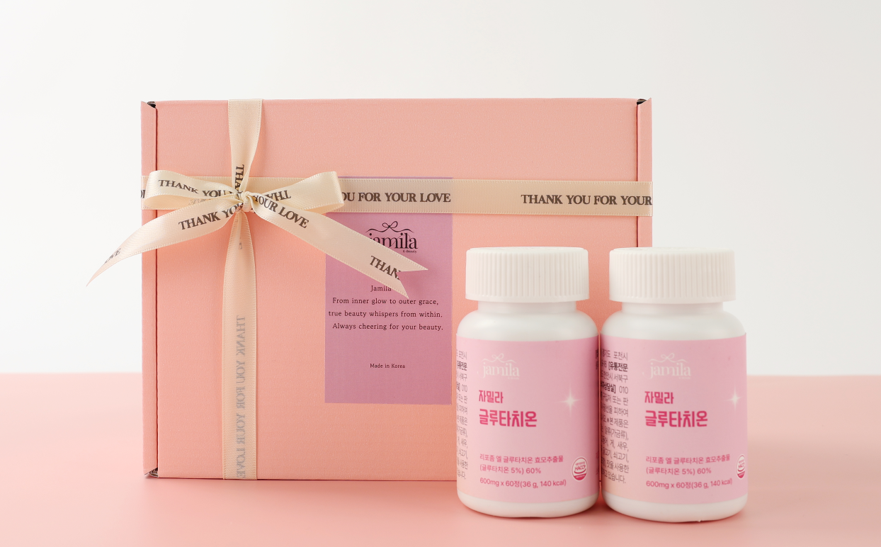 Glow with confidence one JAMILA Glutathione pill a day! by Jamila K-Beauty 