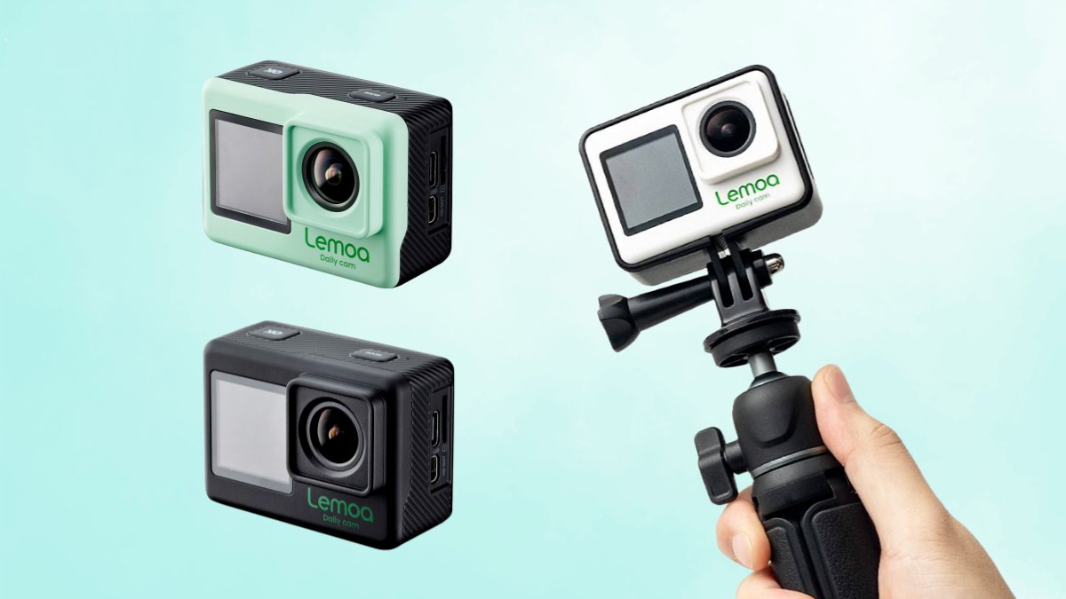 [Action Cam Under $100] Affordable Easy and Available in 6 Vibrant Colors!