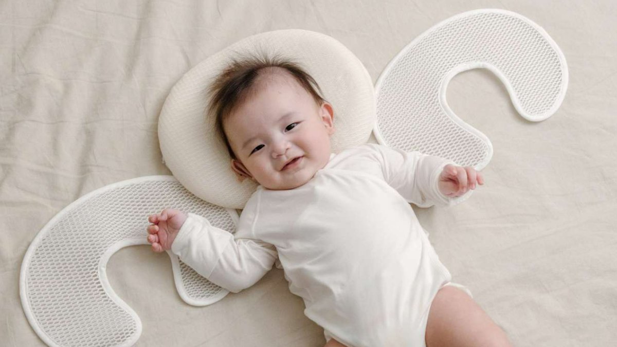 限时抢购🚨黄金护头期，适合新生儿使用的可调节高度头型枕