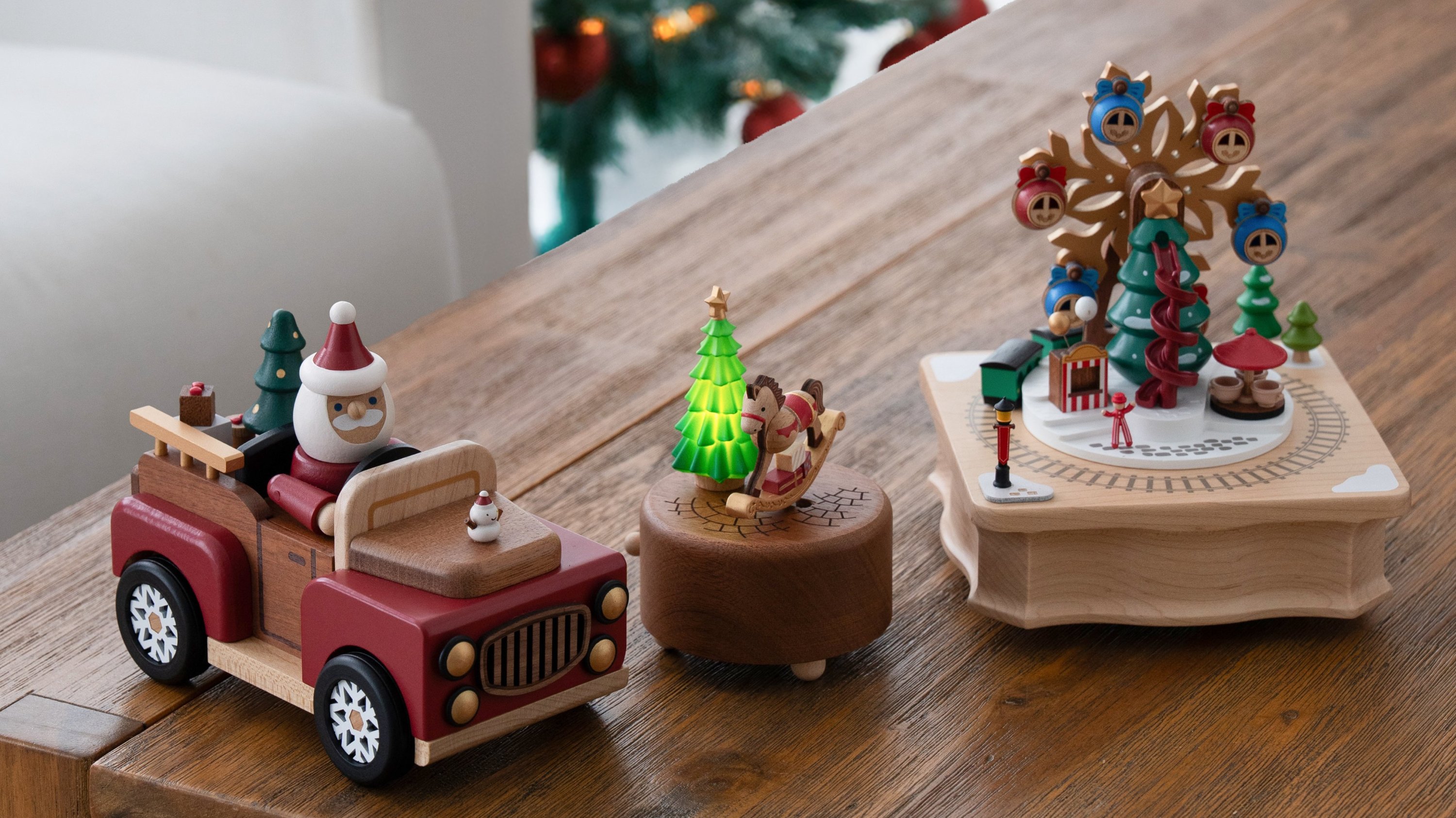 限定140個｜サンタカーが戻る2025年クリスマス「ウーダフルライフ」オルゴール