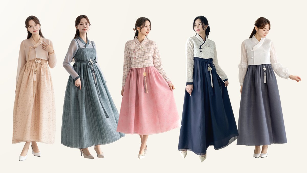 〈Time Slip Hanbok〉 Experience three eras in one outfit. Versatile 3WAY everyday hanbok.