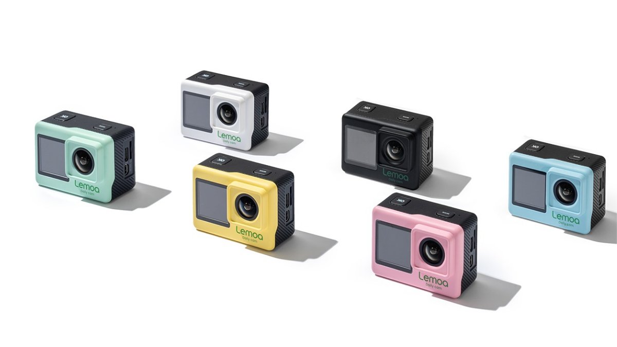 [10万円台アクションカメラ] 高価で難しいはもう不要！6色のカラーバリエーション