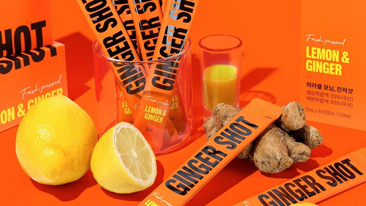 醒来空腹一口气喝下！好莱坞保养秘诀，年轻态清爽秘方〈姜汁Shot〉