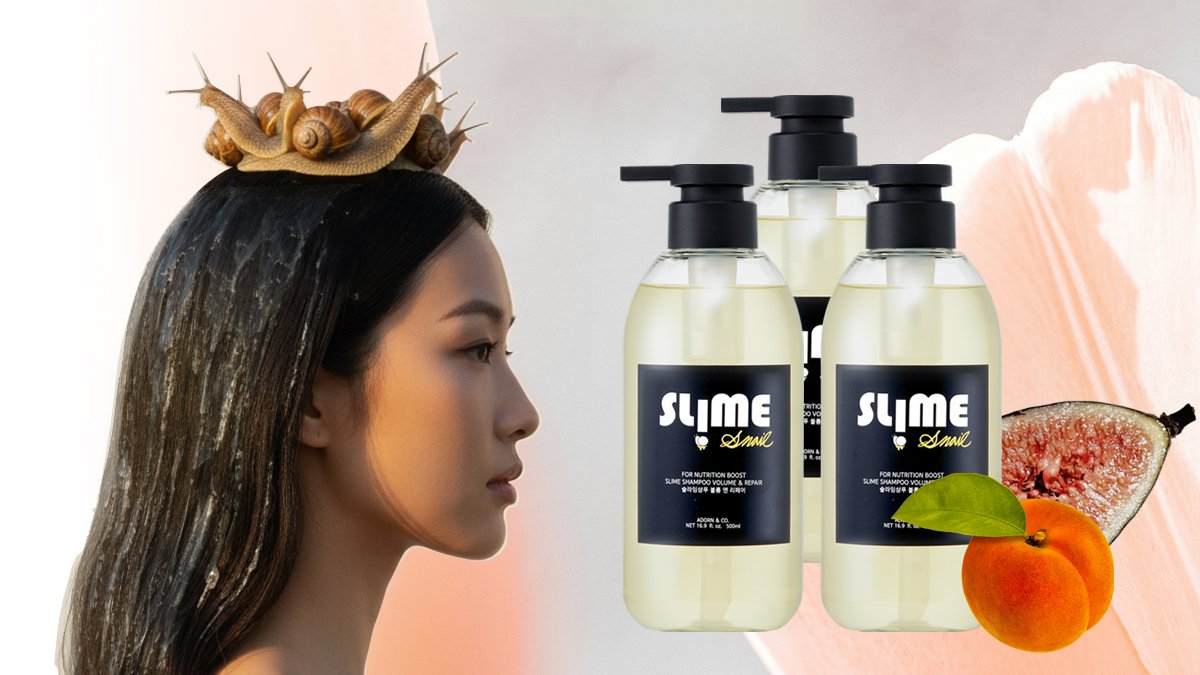 [仿若史莱姆质地]蜗牛粘液丰盈洗发水，认证修护强韧发丝！