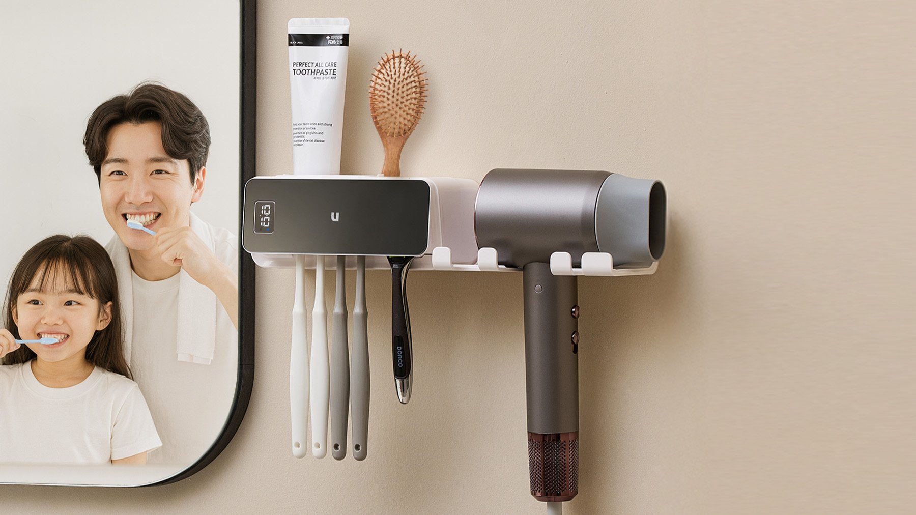 从牙刷到吹风机｜浴室一角的全能收纳，革新你的日常习惯