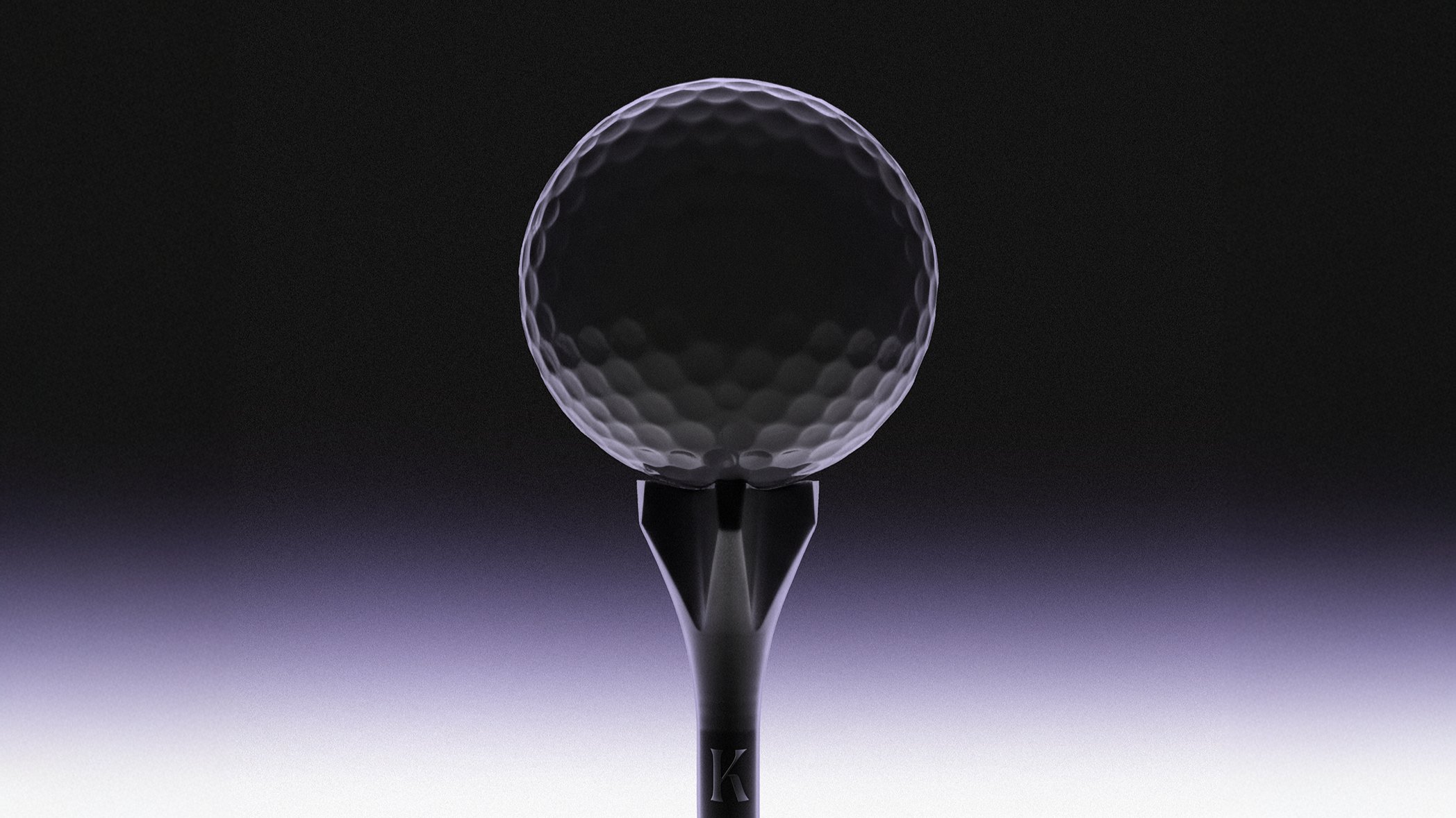[Kunrat Hybrid Golf Tee] Natural Wood Feel the Perfect Gift Tee
