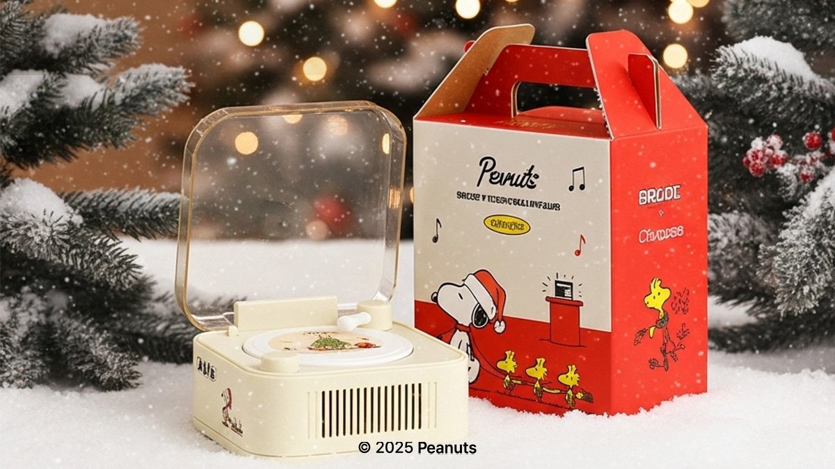 [Limited Edition] Snoopy LP Bluetooth Wireless Speaker with Authentic LP Sound