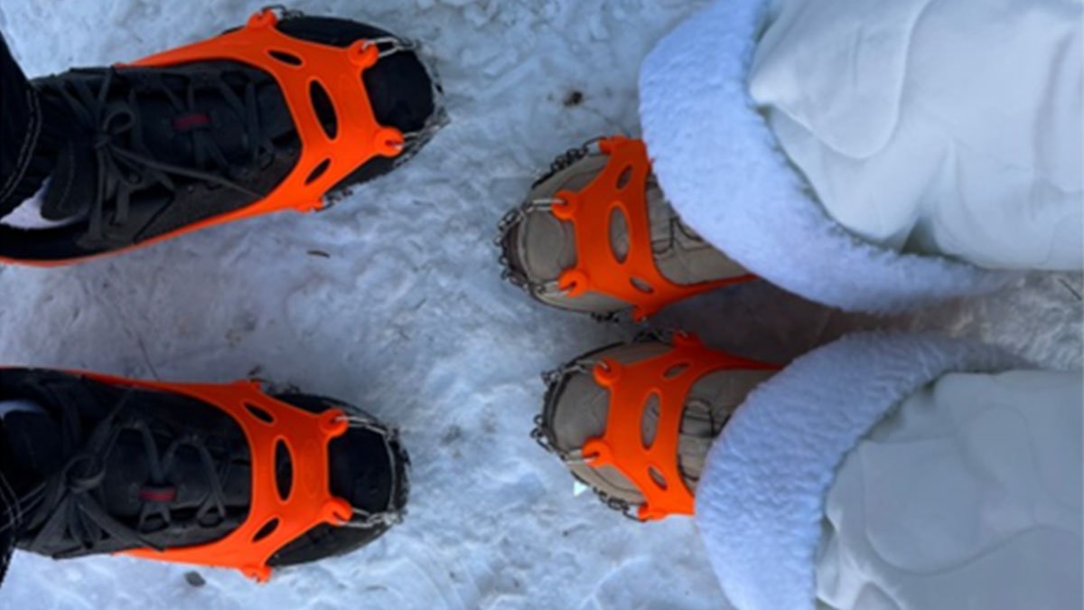 [冬季登山必备]鲨鱼牙登山冰爪