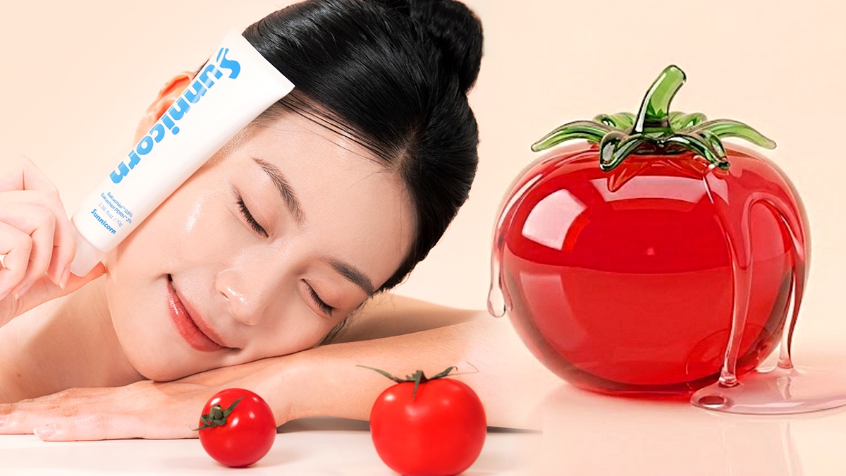 10分钟打造水晶透亮肌 | 番茄光感面膜