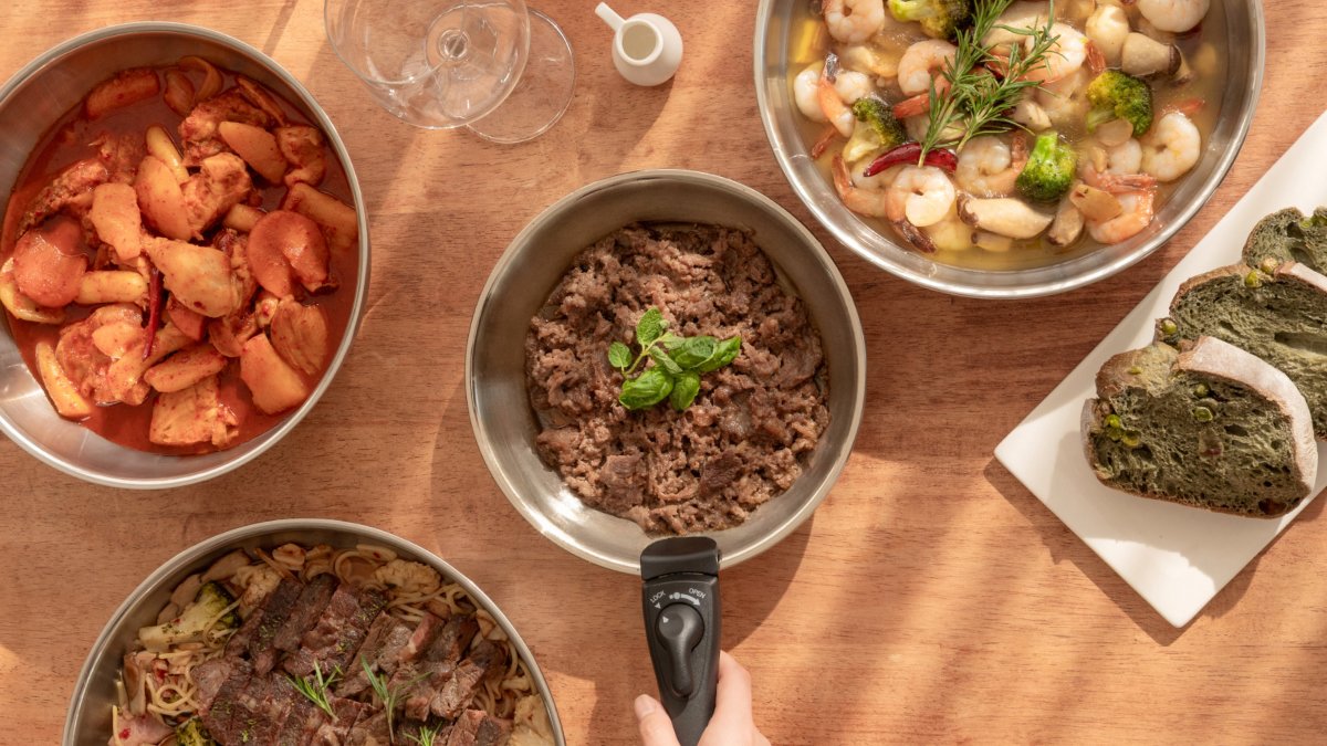 Wadiz Edition | Multi-Handle Stainless Pan That Doubles Your Workspace from Stove to Table