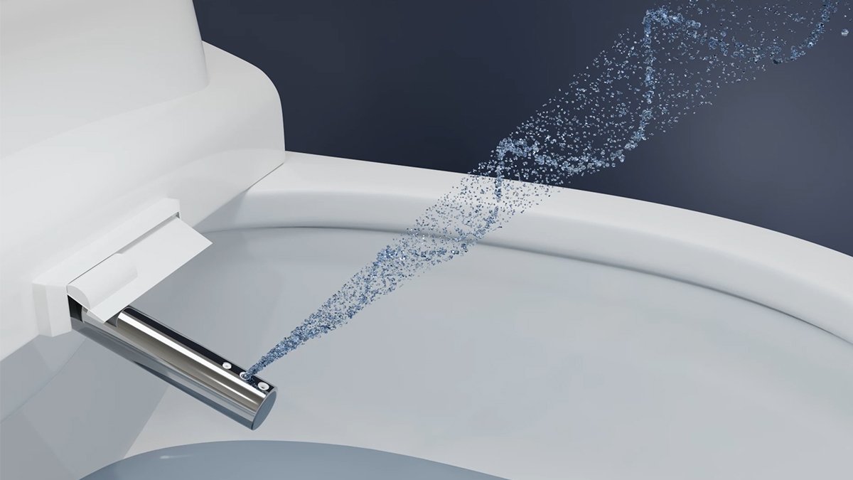 [AppleBidet] 振动旋涡新喷嘴 + 99.9%喷嘴杀菌直冲智能马桶盖