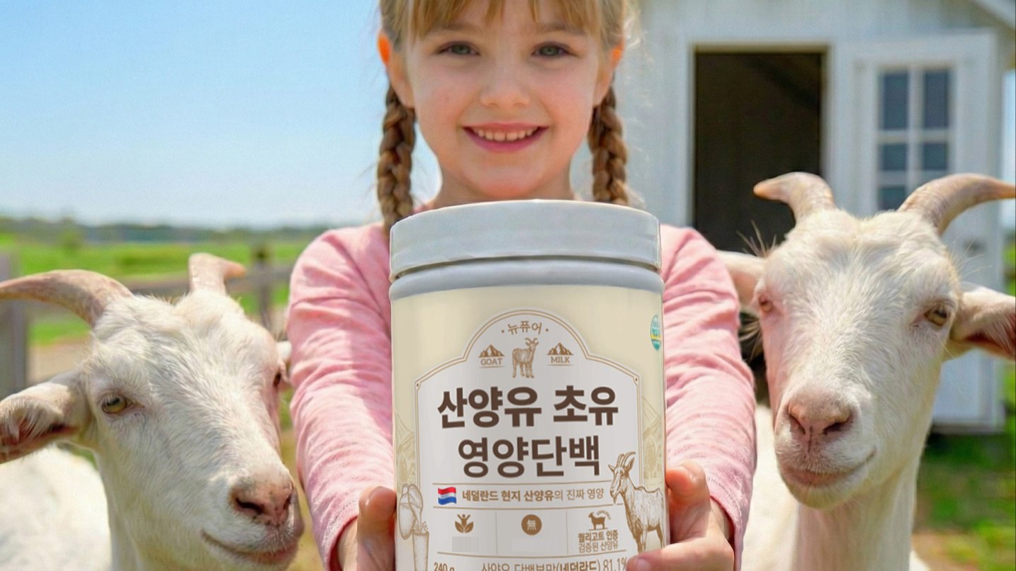 [荷兰山羊奶98.6%] 用山羊初乳蛋白替代普通蛋白！