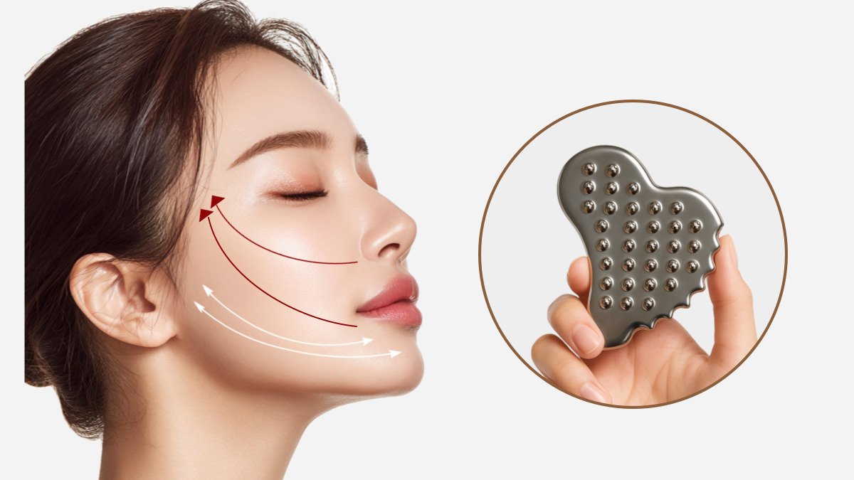 これはマストバイ、医療用チタンのプレミアムかっさで毎朝晩のフェイスケアを