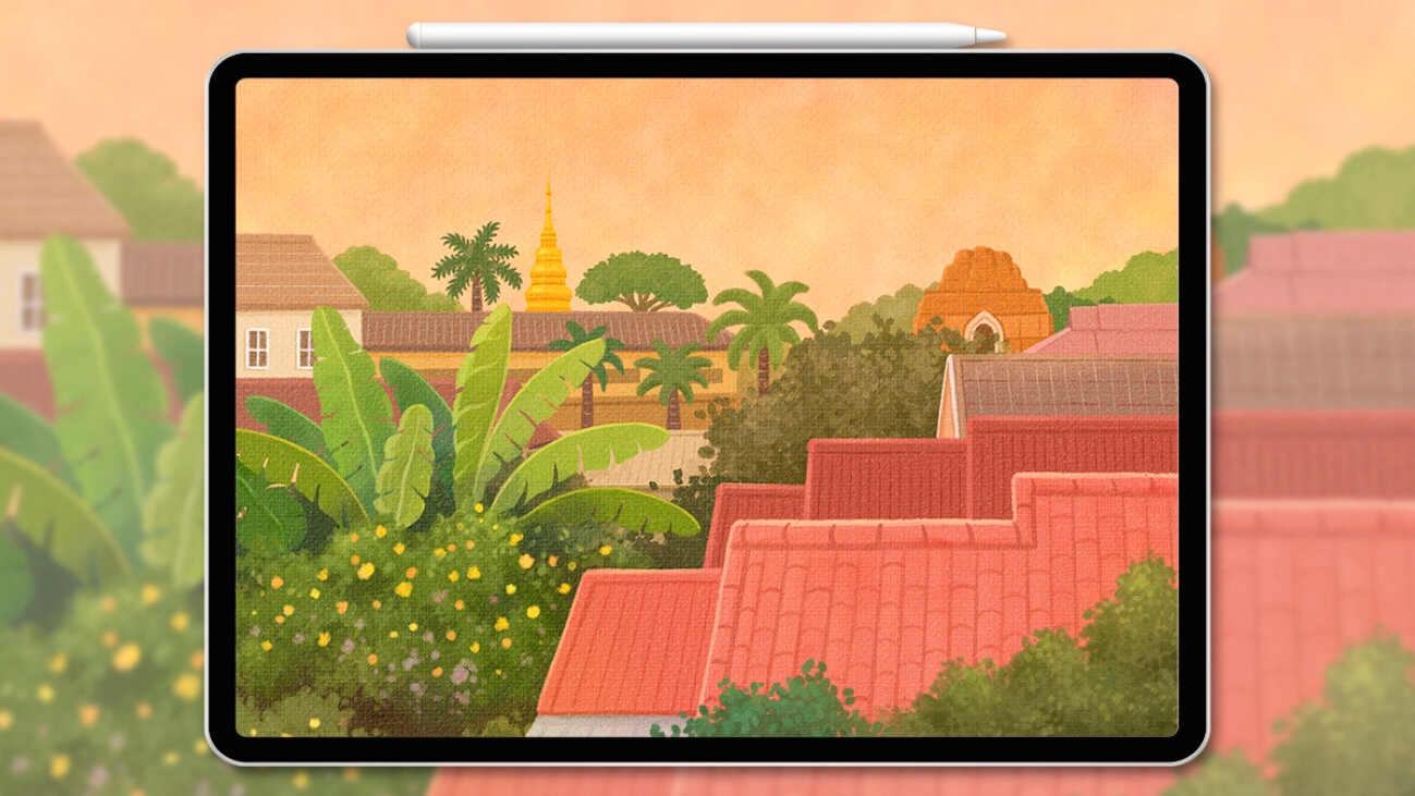 [加映]全材料大集合！万能风景画刷127种！职业画家的秘密笔记