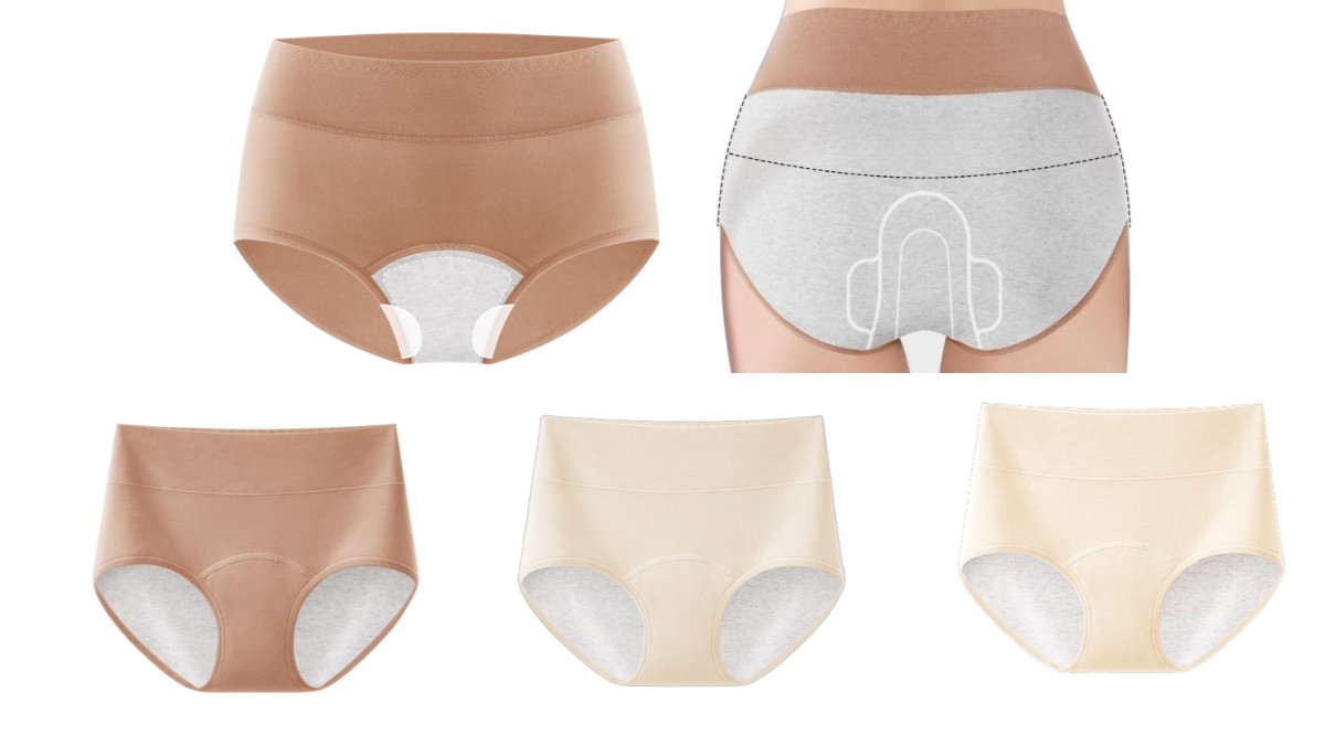 [Ultimate Waterproof] Wide waterproof layer and 16CM gusset for zero leaks the ironclad panties