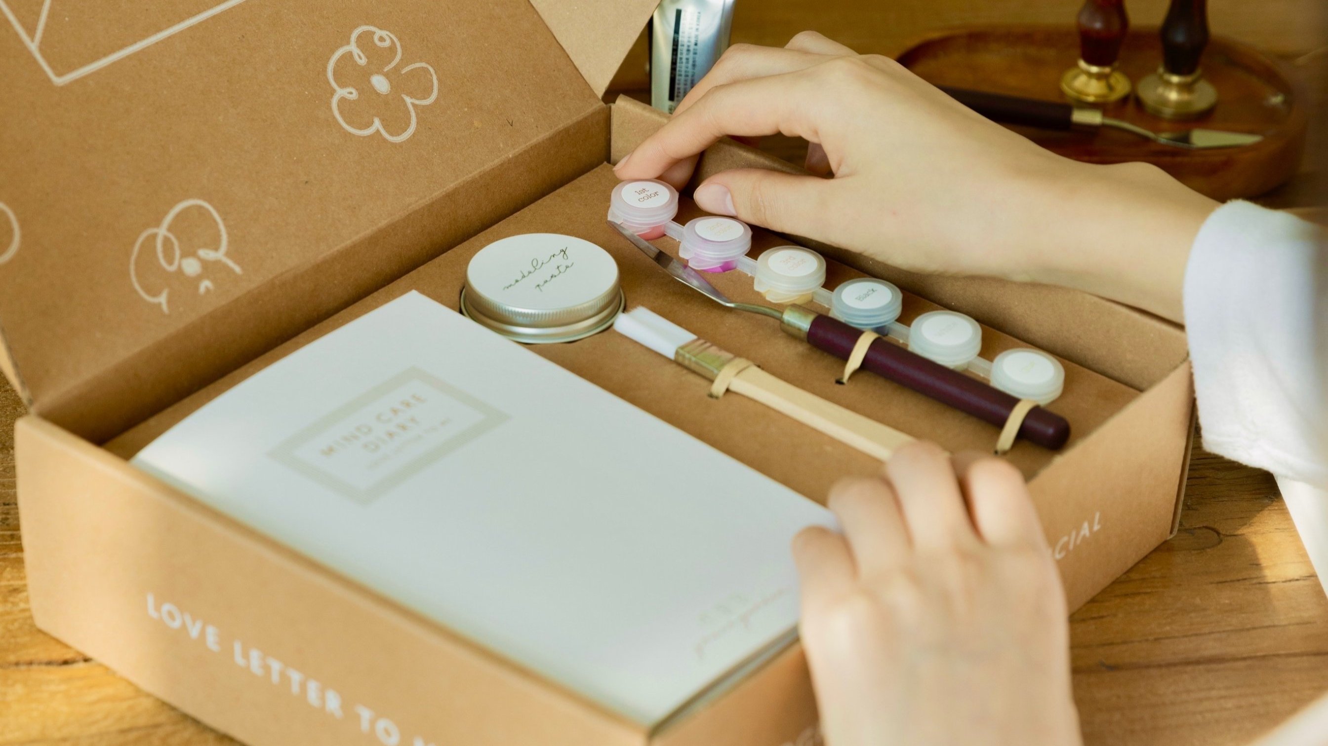 心理咨询师推荐的年终疗愈套装：日记本+疗愈工具包+TCI性格测试