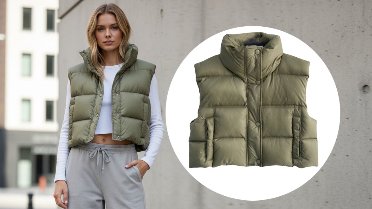 [4차앵콜]실루엣 비율을 살리는, 감각적인 어반스타일 밸런스 크롭패딩조끼