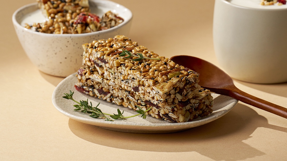 [谷物手工能量棒] 一天一根，满满营养的能量补给