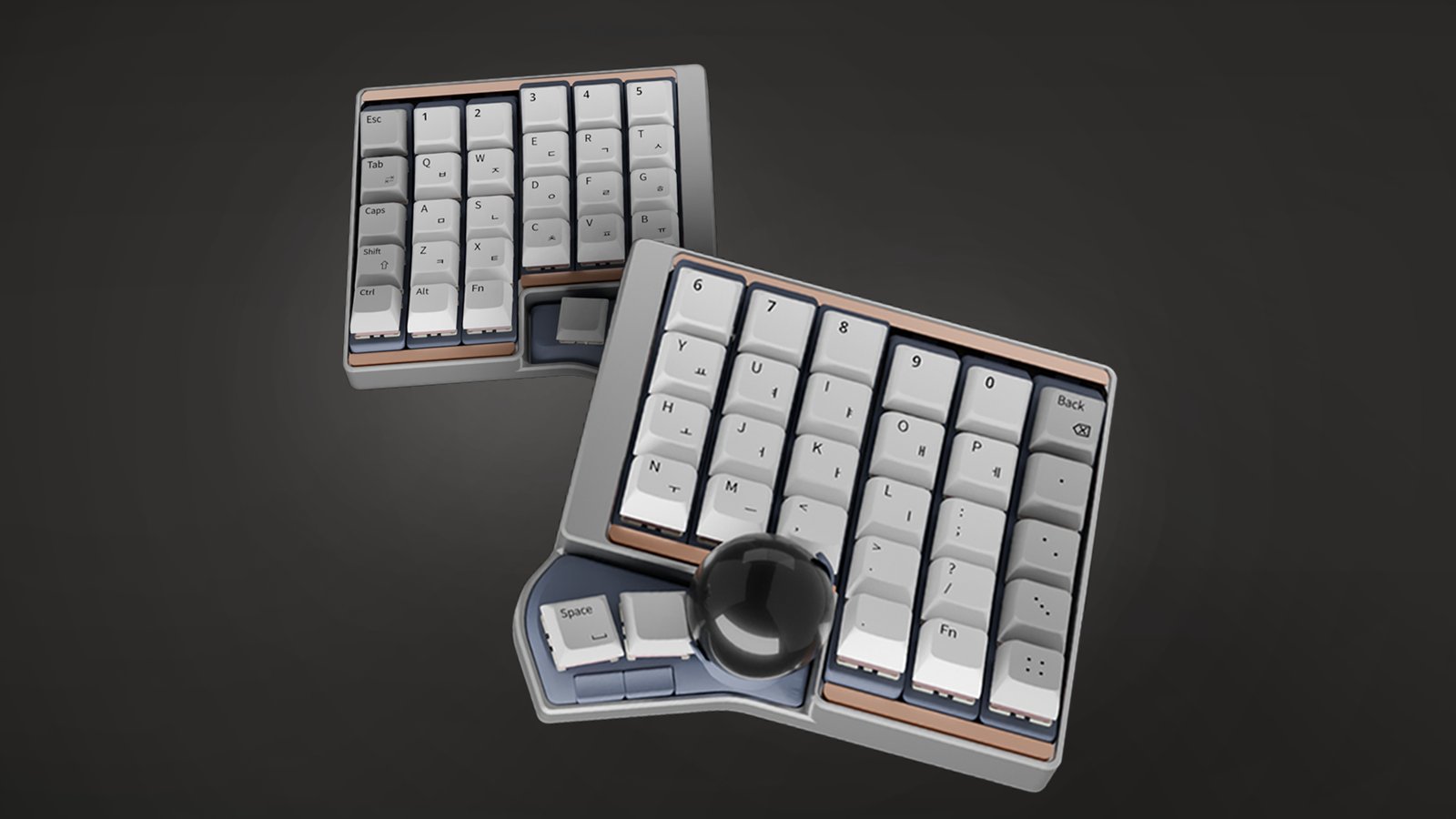 [Around $80] Custom 1:1 Wireless Ergonomic Keyboard Tailored to You