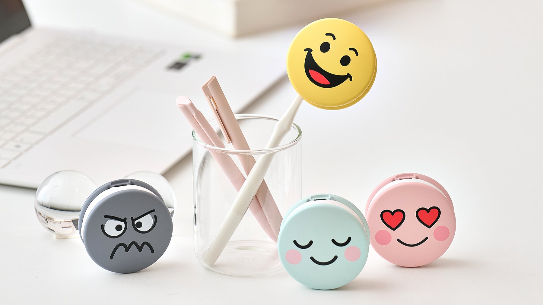 [首次公开！] 轻巧可爱的情绪牙刷消毒盒，捕捉今日心情