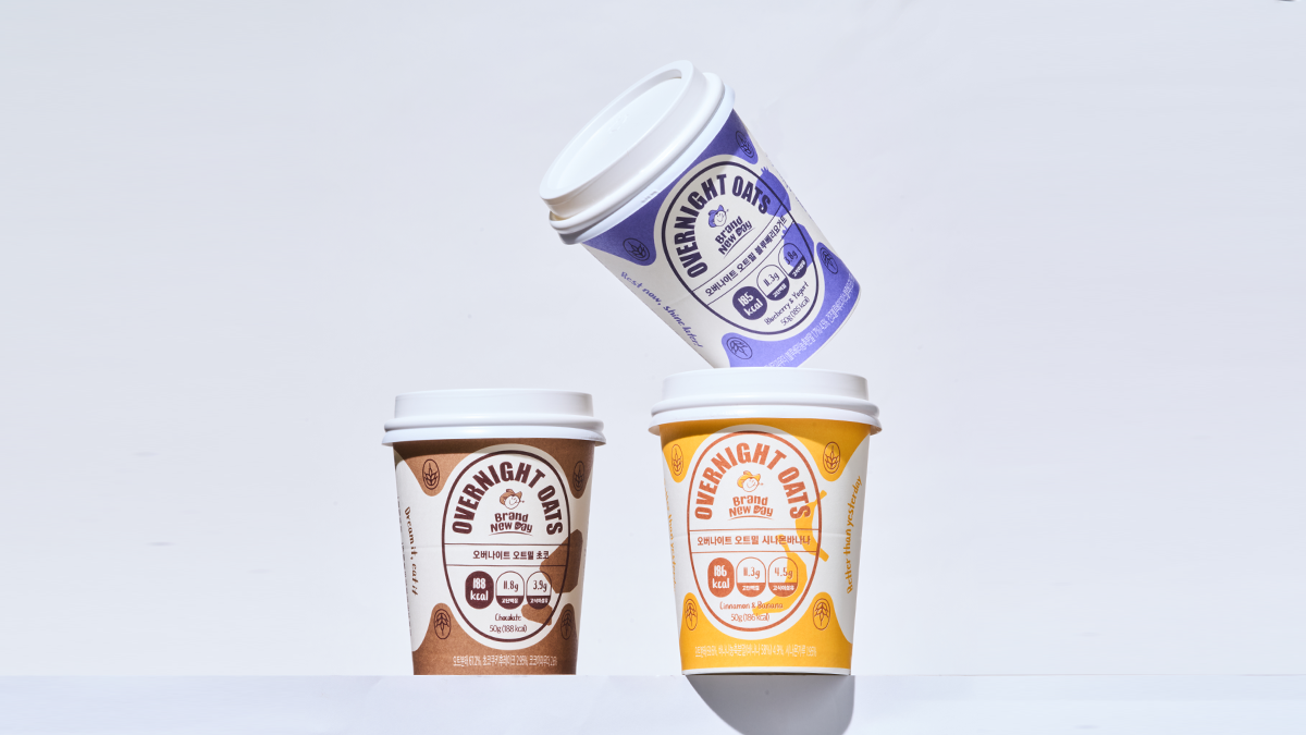 Protein-Packed Instant Oatmeal Cup l No Measuring Ready in 5 Seconds