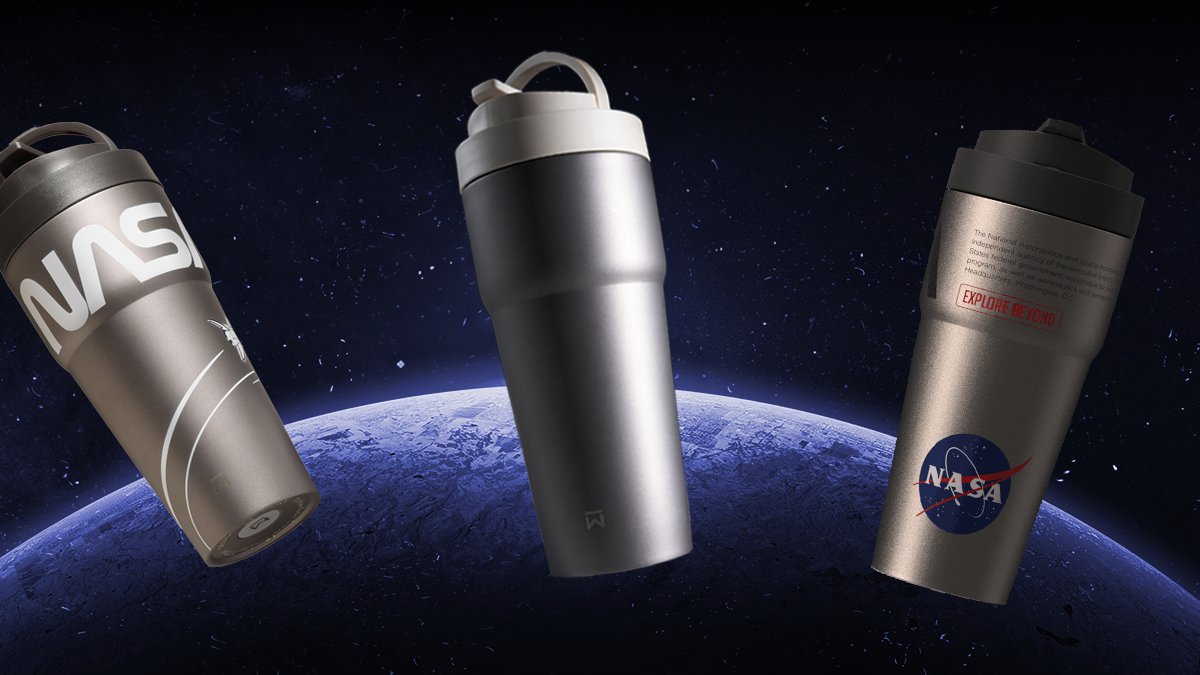 순수 99.9% 초경량 티타늄텀블러! 우주소재까지 도달하다ㅣ착색X 부식X