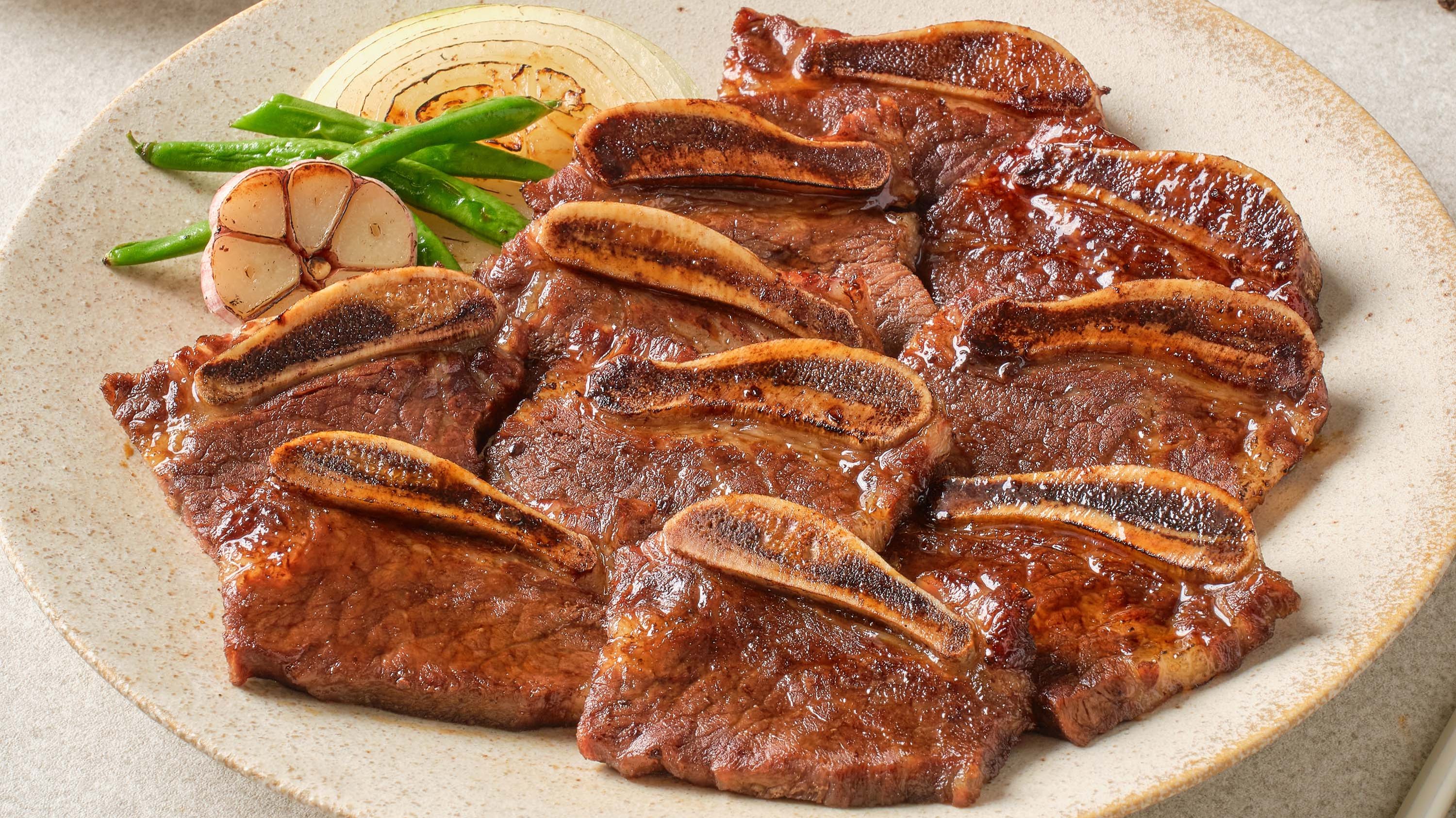 精选等级6、7、8号花肋排，柔嫩非凡的高级LA风味腌制排骨