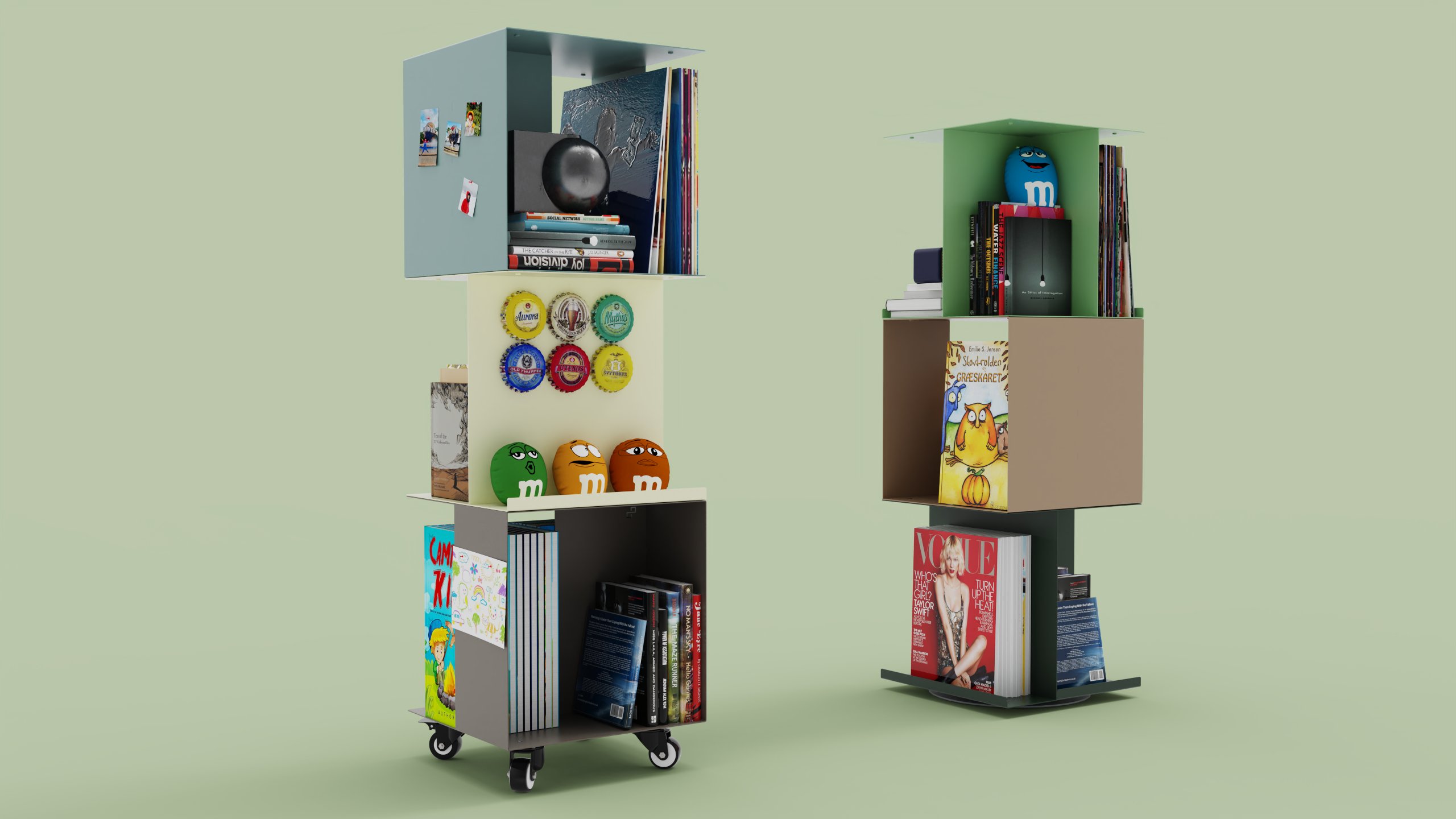 [Modular Storage] Customize Your Space with Stylish Versatile Organization