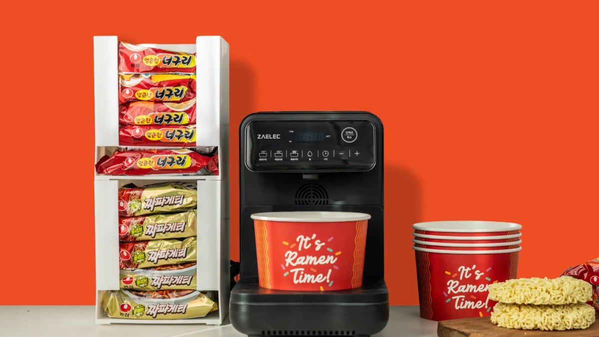 [Under $100 Ramen Cooker] 3-Minute Hangang Ramen! Exclusive WADIZ Deal