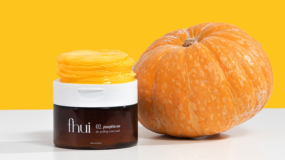 下午3点，妆容去哪了？→ 如同在店里做的完美妆感肌肤！南瓜茶面膜贴