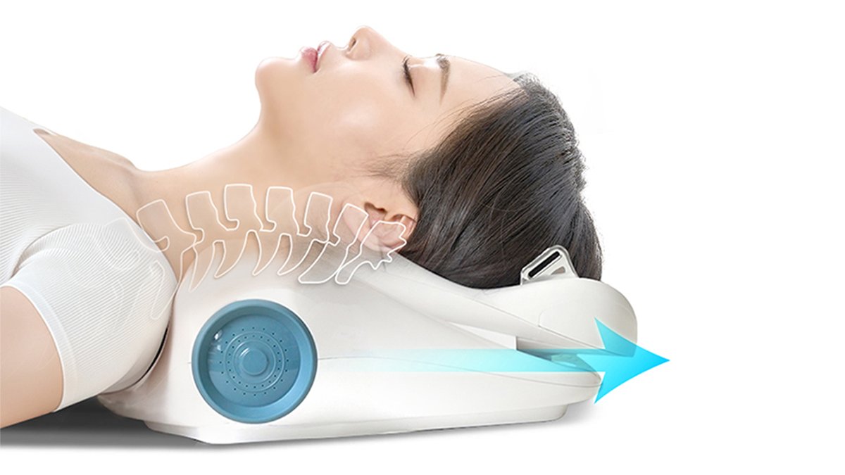 [每日15分钟]医院级颈部牵引效果！Mediness颈部拉伸按摩仪