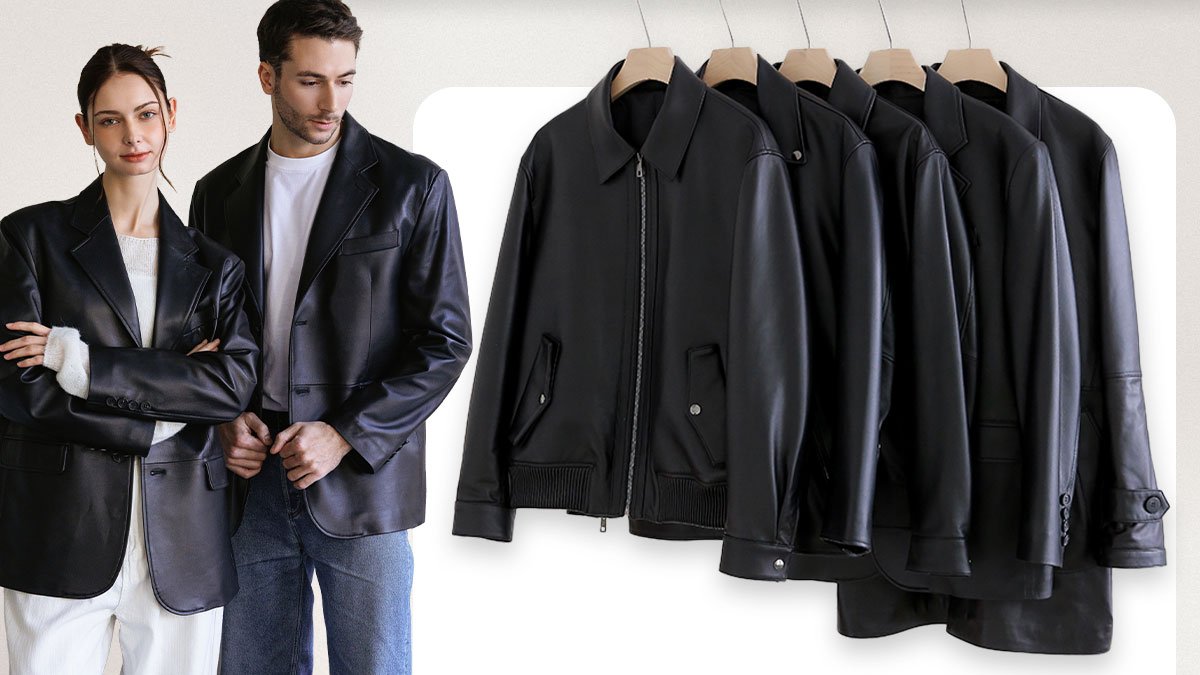 Luxury quality at a tenth of the price!  
The lifelong 'Real Lambskin' jacket you’ll treasure forever.