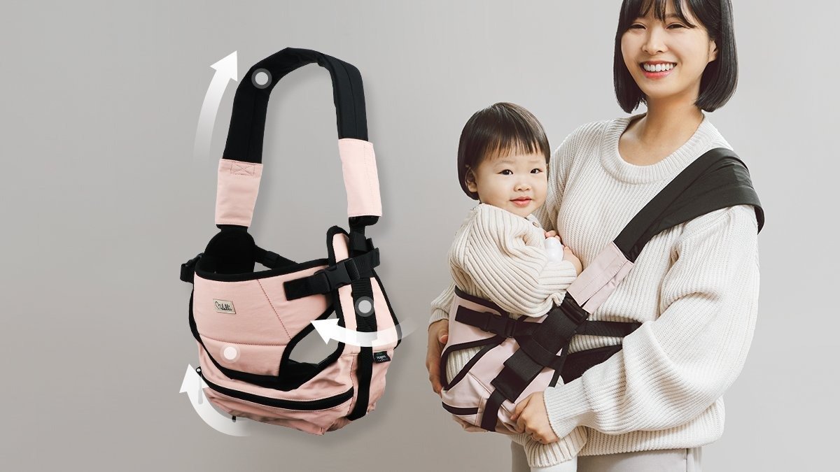 육아는 템빨! 2 in 1 힙시트+사이드백으로 엄마아빠에게 자유를.