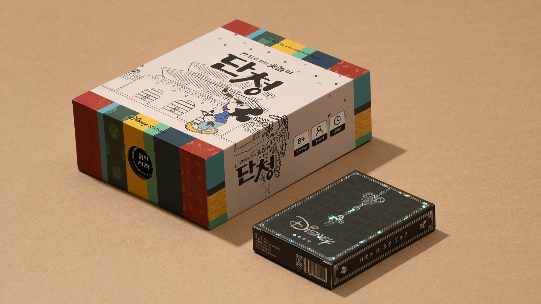 [迪士尼]春节回归！丹青桌游与米奇韩国主题扑克牌