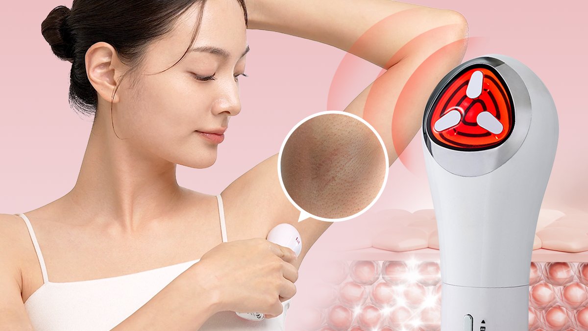 [2周淡斑告别] 从根源护理色素沉着的LED美白仪