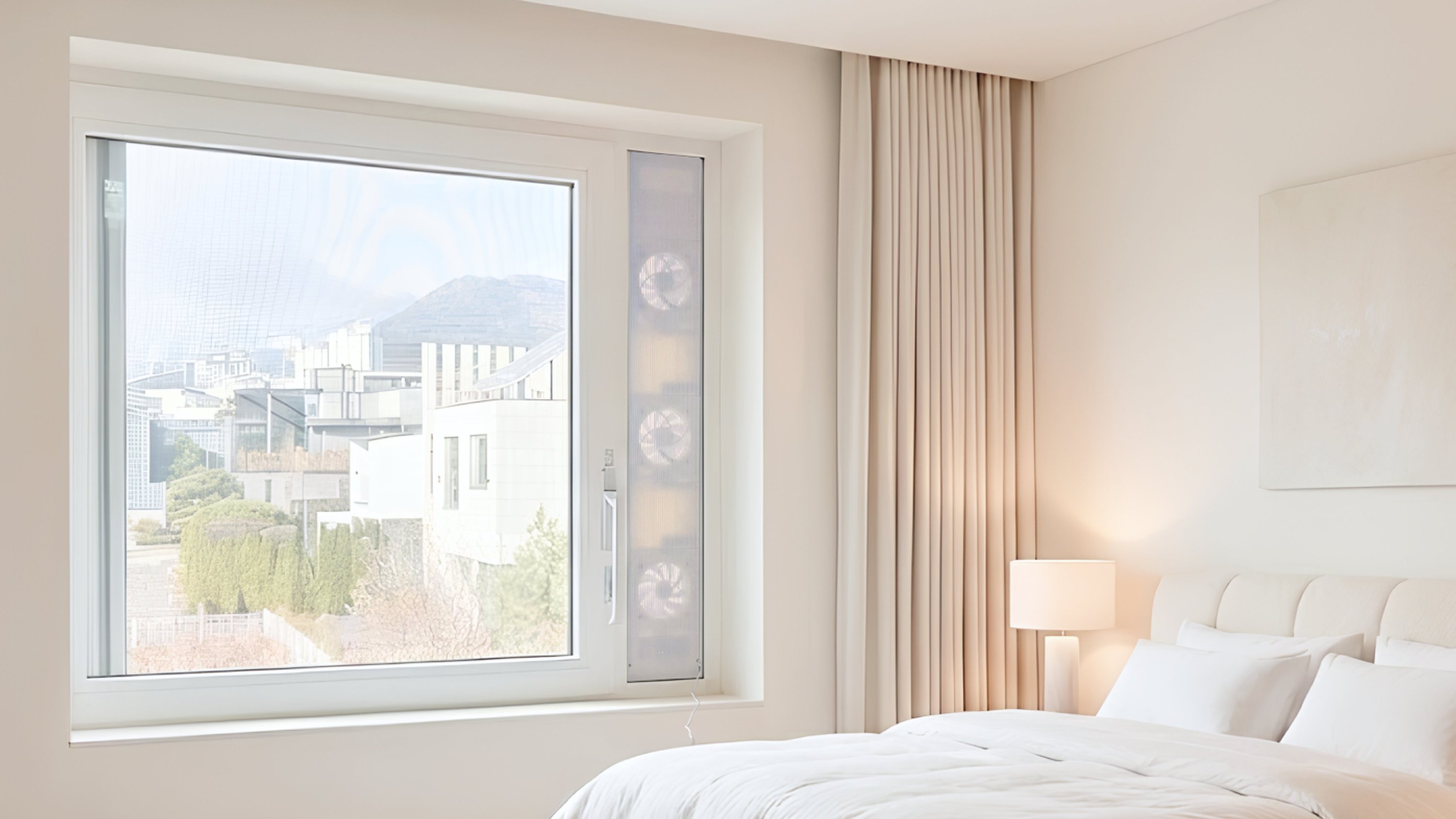 환기의 새로운 패러다임ㅣ창문에 끼우기만 하세요. 집안 공기를 책임질게요.