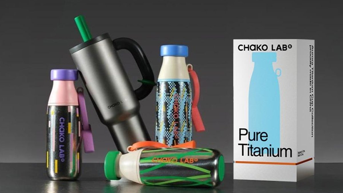 The ultimate life tumbler chosen by ChacoLab the lifelong [Titanium Tumbler]