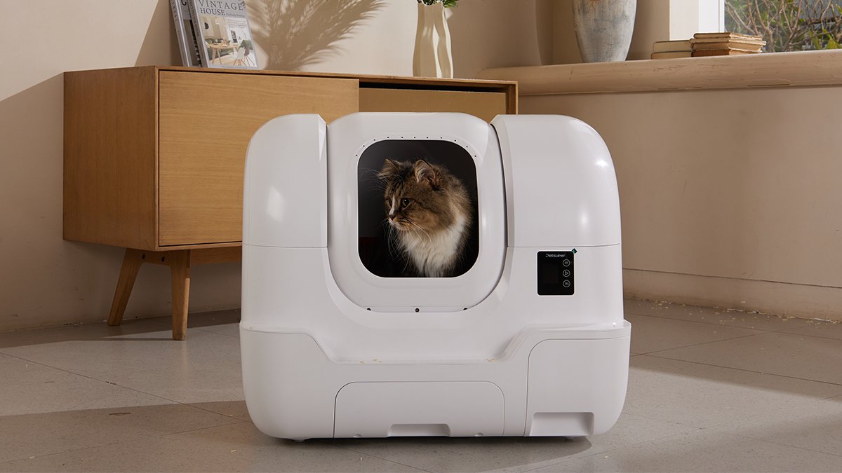 [한국단독런칭] 모두 자동인 고양이 화장실 ㅣ 클리닝+리필+비움+밀봉까지