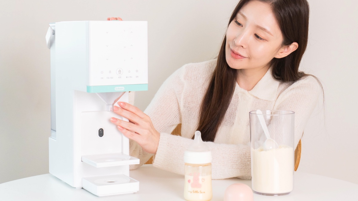 Your Daily Parenting Hack! Safe No-Residue Edison Formula Maker Ready in 7 Seconds