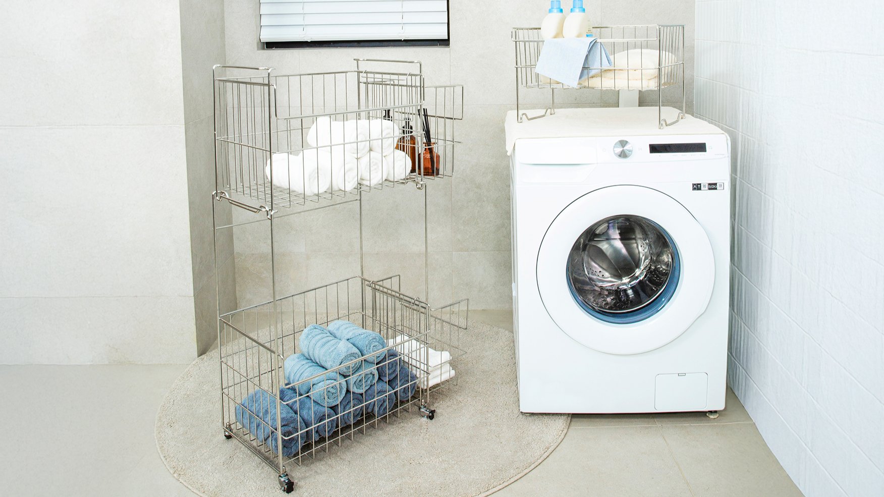 304 올스텐 3단 세탁바구니ㅣ갓성비에 걸맞은 가격과 품질로 인사드려요