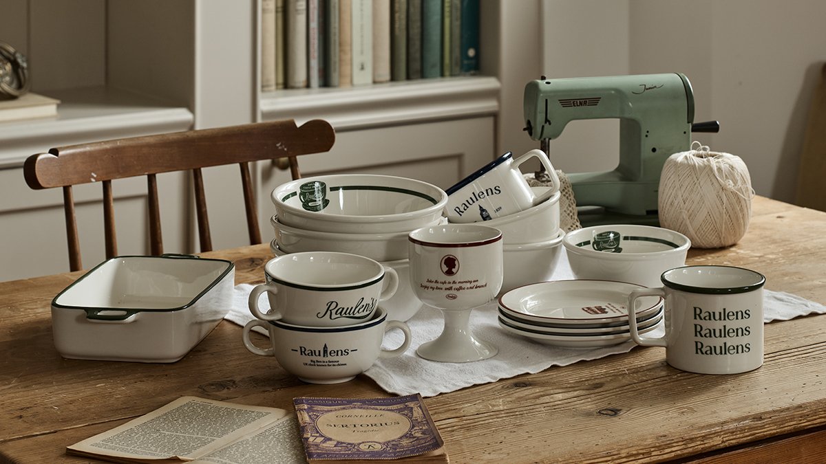 Lawrence欧洲风情陶瓷餐具全套特惠｜独家10万韩元起